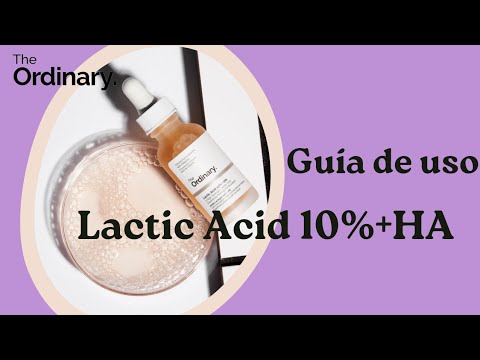 The ordinary lactic acid 10 + ha como usar