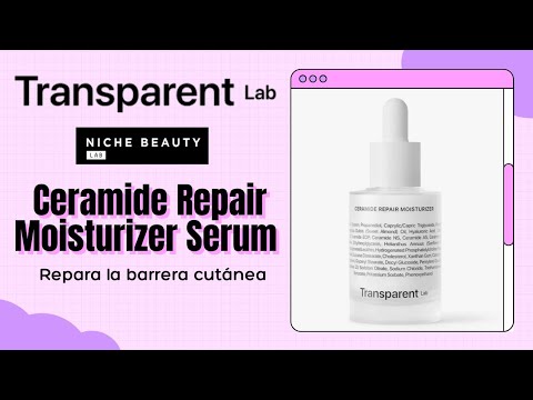 Transparent lab ceramide repair serum
