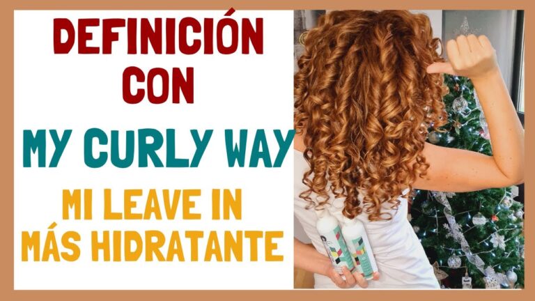 My curly way leave in